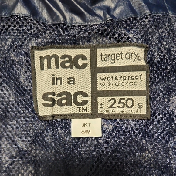 Target Navy Packable Jacket - Picture 7 of 7
